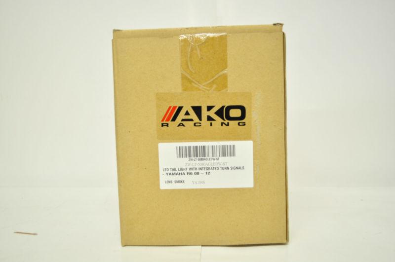 Ako racing led smoked taillight for yamaha yzf r6 08~12 687167
