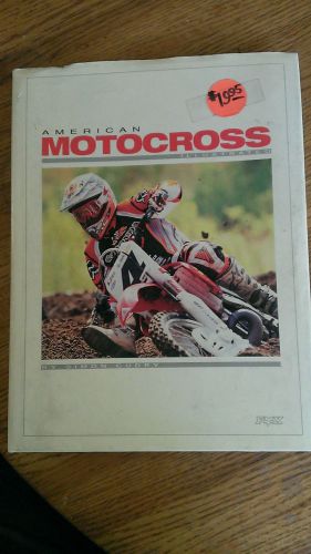 Fox racing usa american motocross illustrated hard back coffee table book