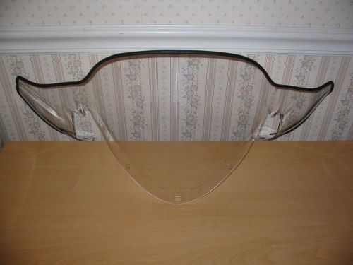 Windshield fits many polaris shift / iq snowmobiles...clear...very good cond