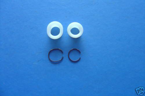 1962-1963 chevrolet nova convertible top latch bushings-pair-trim parts-usa made