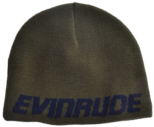 Brp evinrude outboard motors e-tec olive green knit hat beanie