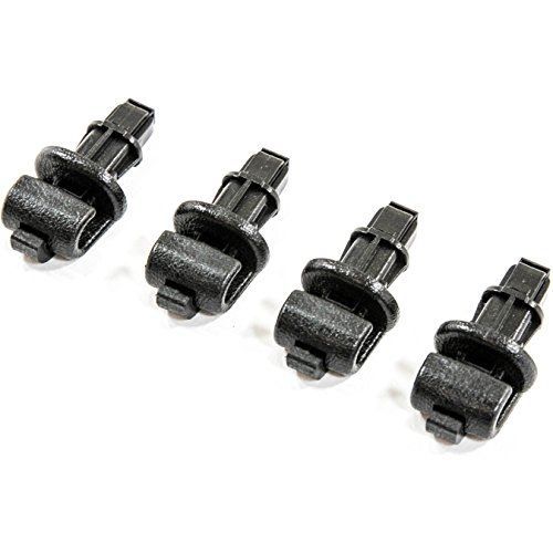 Red hound auto fits honda odyssey black 2005-2010 4 sun shade hook sliding door