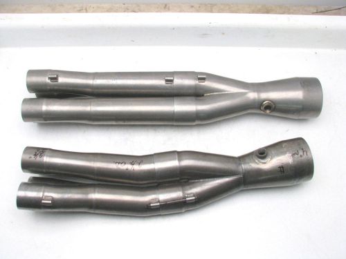 Stainless steel header exhaust  pro fab tri-y collector  2 1/8 inlet 4&#034; out #11