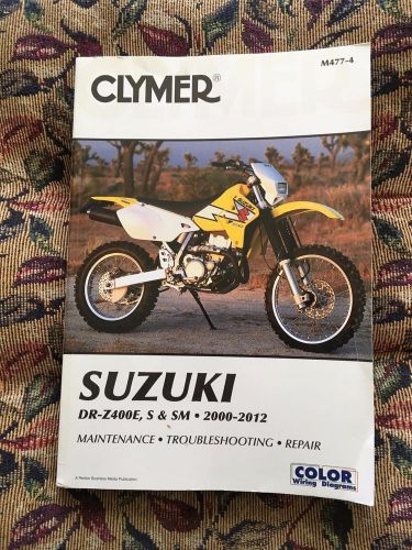 Suzuki motorcycle manual clymer