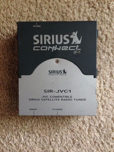 Sirius satellite radio tuner sir-jvc1
