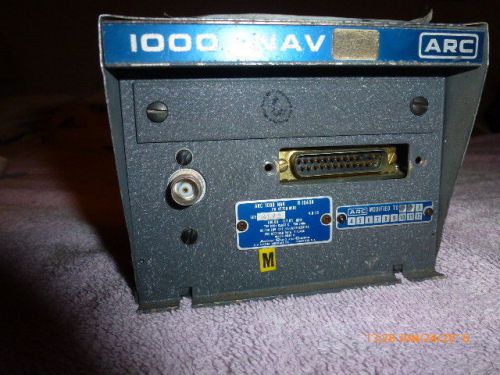 Cessna arc 1000 r-1048a vhf nav radio p/n 45700-0001 working condition