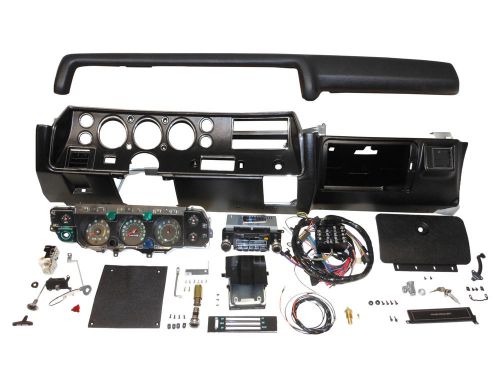 1970 chevelle ss dash kit tach gauges radio complete el camino heater non air