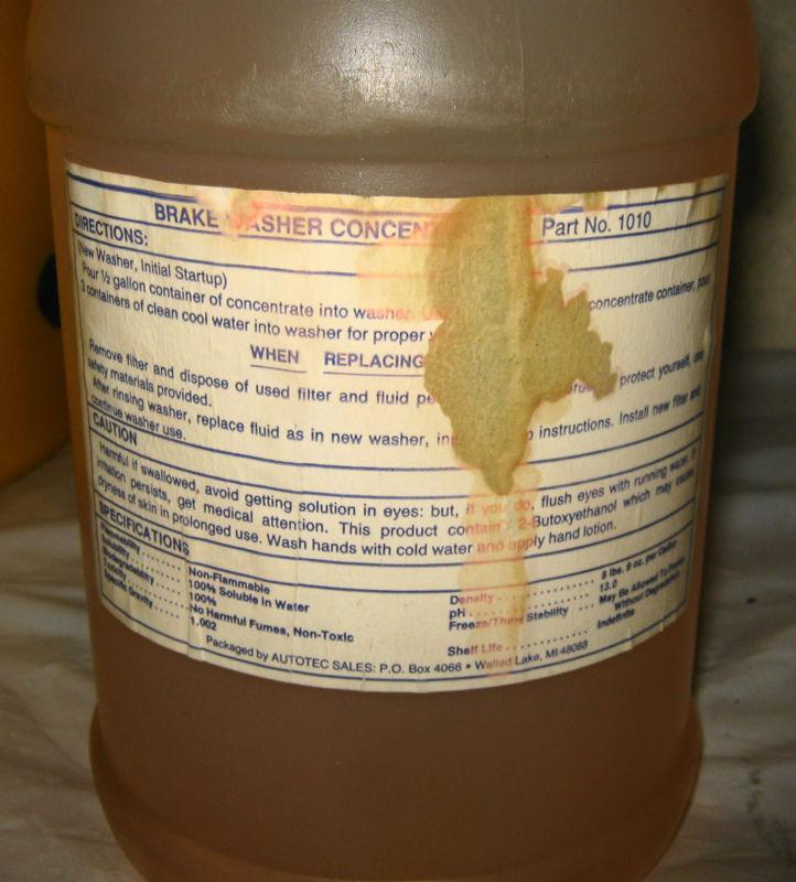 Ultra Pro 1000 Professional brake parts washer with 1/2 gallon organic solvent , US $50.00, image 4