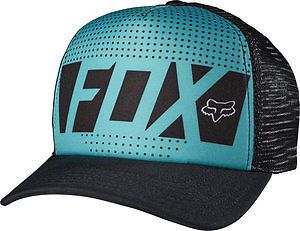 Fox racing libra womens trucker hat splash/green/blue