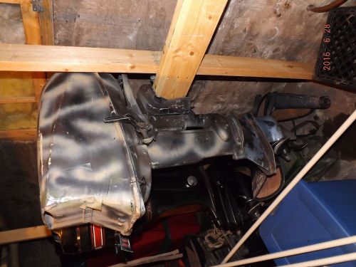 1960's vintage evinrude 18hp outboard