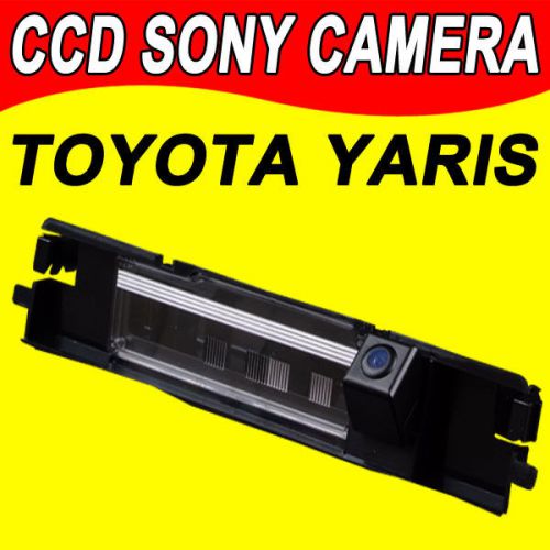Ccd car reverse camera for toyota yaris auto kamera gps radio rear view back up