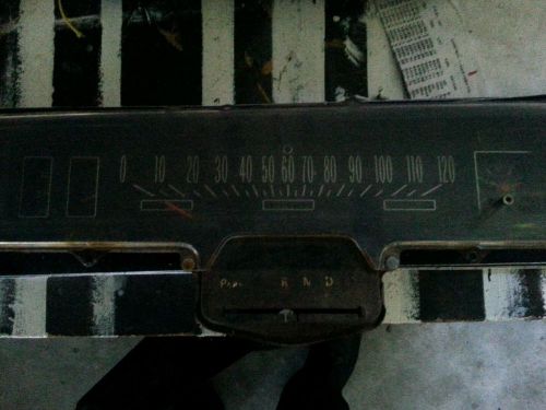 1966 1967 buick skylark gs gransport dash cluster speedometer &amp; clock 6456472