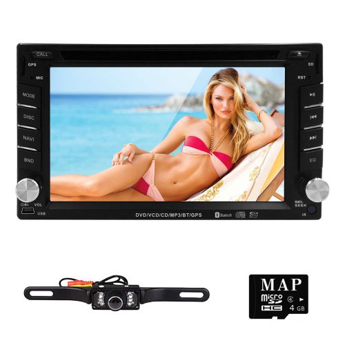 Android 3g wifi 6.2" double 2 din car radio stereo dvd player gps navigation+cam