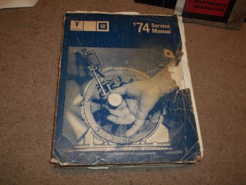 1974 pontiac gm service manual