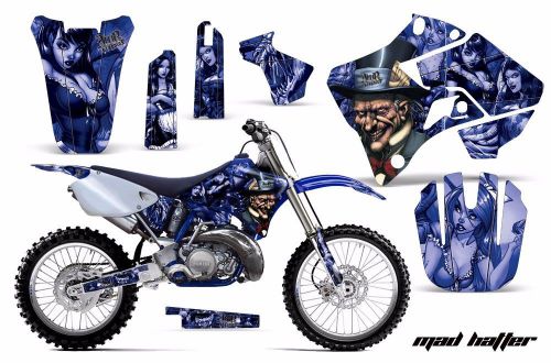 Yamaha graphic kit amr racing bike decal yz 125/250 decals mx parts 96-01 mh uu