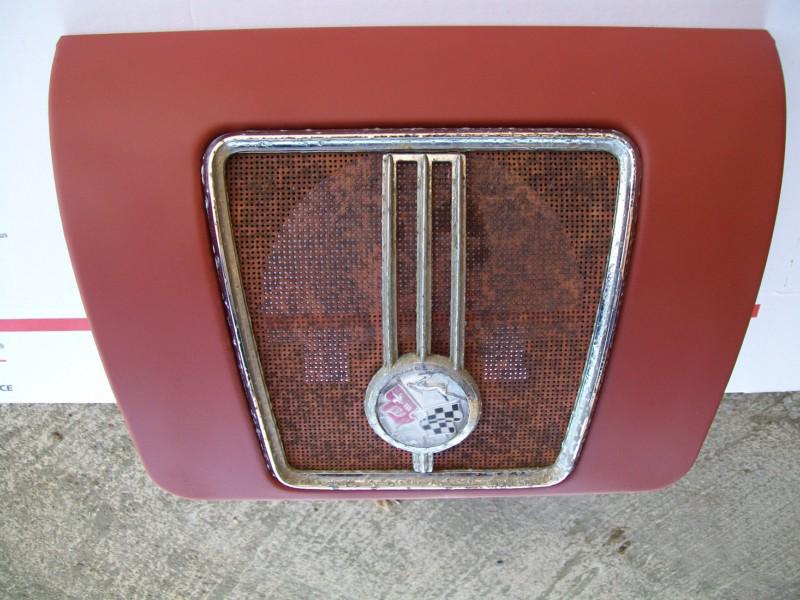 1959 1960 impala  rear seat speaker grille housing, 