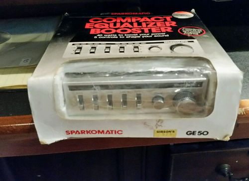 Vintage sparkomatic equalizer booster