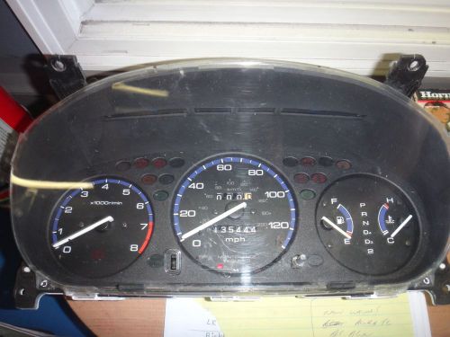 96 97 98 99 00 honda civic lx ex auto guage cluster 135k dx upgrade with tach
