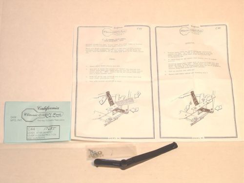 1967-68 camaro defrost lever w/ hardware &amp; instructions show quality!