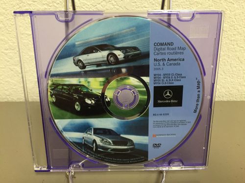 2004 2005 2006 mercedes s350 s430 s500 s600 s65 s55 navigation dvd map us canada