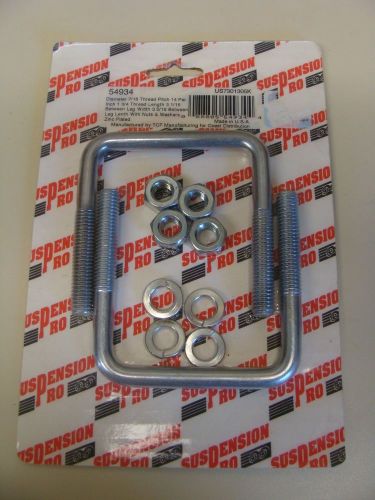 Suspension pro u-bolt set 3-5/16" x 3-1/16" x 7/16" od # 54934 nos