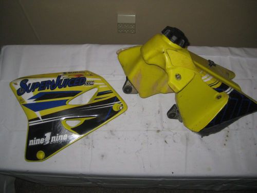 2007 suzuki rm 85 gas tank and radiator shroud