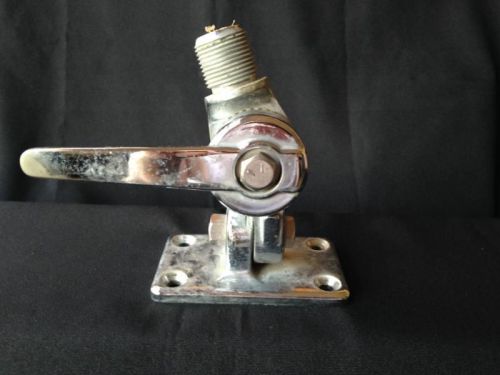 Shakespeare boat antenna mount bracket hardware navigation vintage marine parts