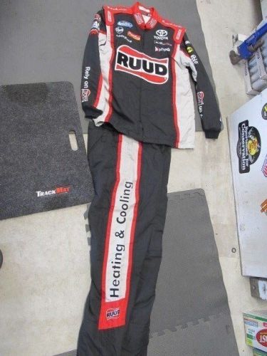 Nascar race used rudd crew fire suit sfi 3-2a/5 nationwide series (#6)