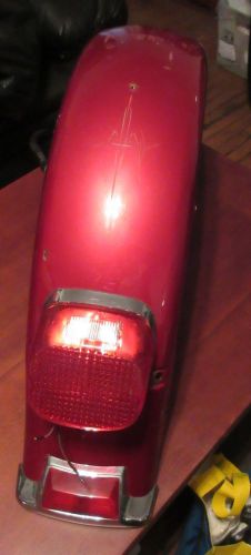 1996 harley davidson flhtc flh electra glide red pearl tour touring fender rear