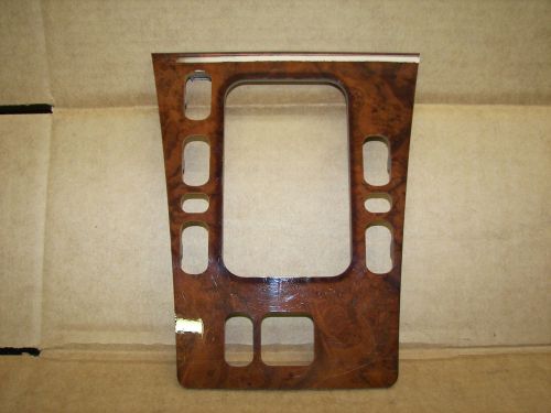 1998 mercedes w210 e320 power window trunk switch bezel shifter plate woodgrain