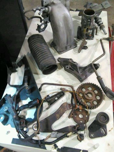 2.3 ford turbo intake manifold distributor small assortment of parts