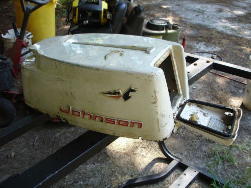 Mid 60s johnson sea horse 35 hp cowl, top &amp; bottom