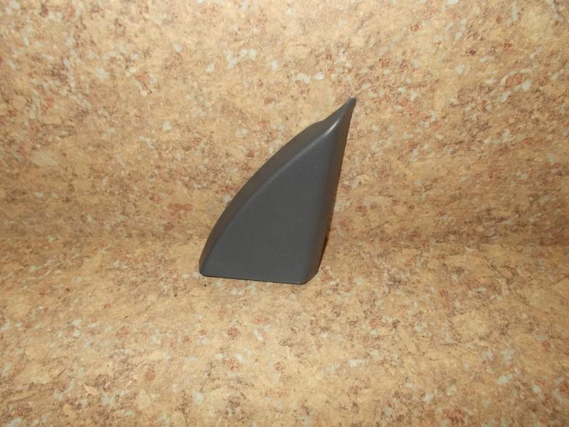 1999-2006 volvo s80 right passenger side mirror screw cover sail panel trim gray
