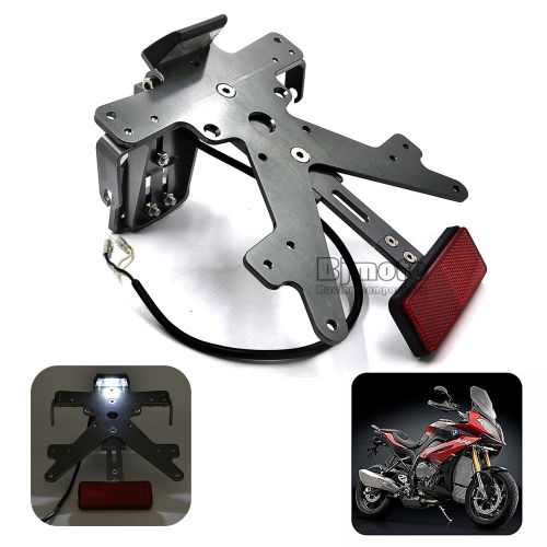 Cnc motorcycle tail license plate bracket for yamaha z800 2013-2015 titanium