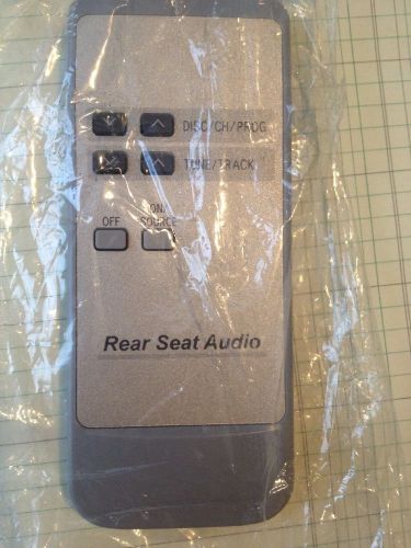 Oem toyota sienna rear seat audio remote 86170-34010 - new unused