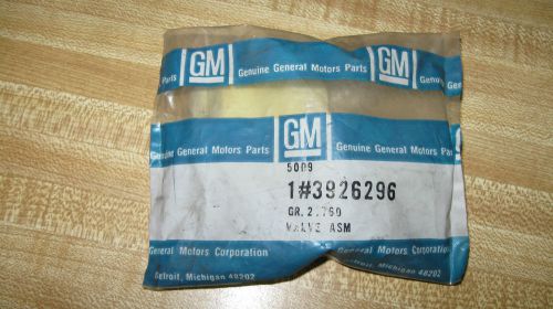 Vacuum check valve genuine gm 3926296 in oe unopened package