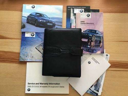 Bmw e39 m5 owner&#039;s manual