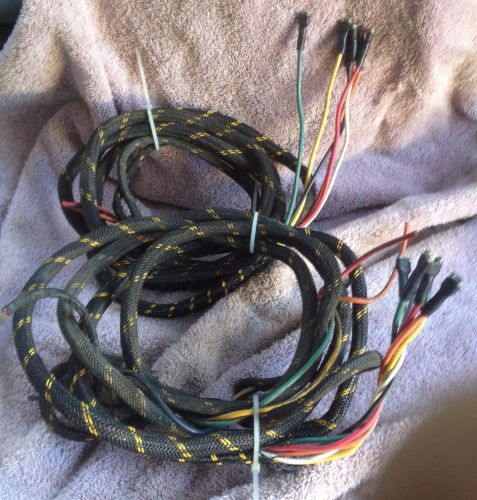Western snow plow truck wire wiring harness for lights and pump lift control