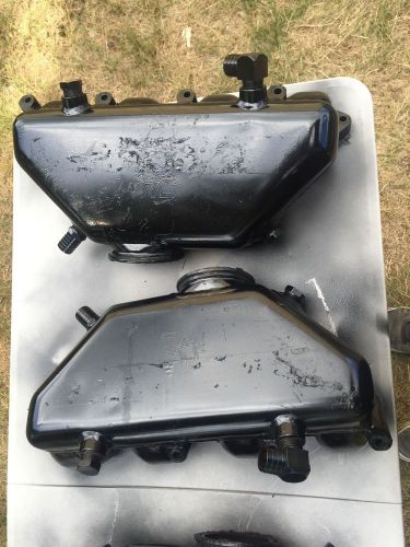 Stainless marine 454 manifolds