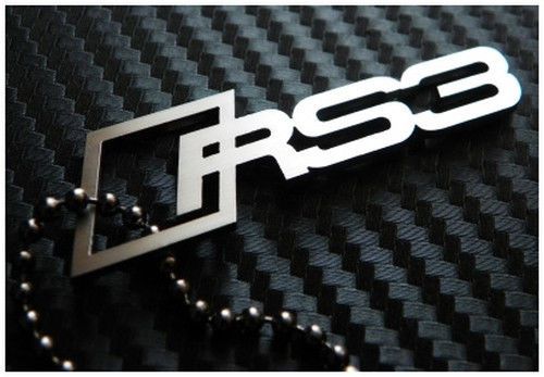Audi rs3 key tag keychain tdi ambiente fsi attraction quattro ambition cabrio