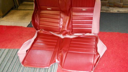 1965-66 mustang pony back seat covers