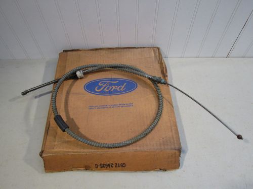Nos 1965-1966 ford f-100 2wd lh rear parking brake cable...new oem