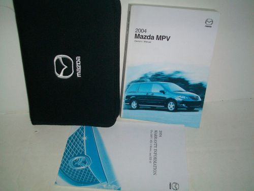 2004 mazda mpv owners manual kit
