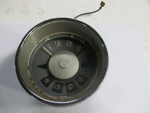 Vintage fuel gauge for volkswagen type 3, made in germany by vdo.