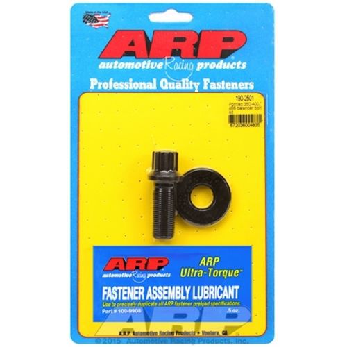 Arp 190-2501 harmonic balancer bolt kit, for pontiac 350-400-455
