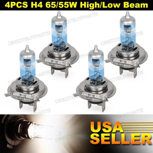 Pack4 60/55w h4 hb2 halogen ultra bright headlight high low beam for kia