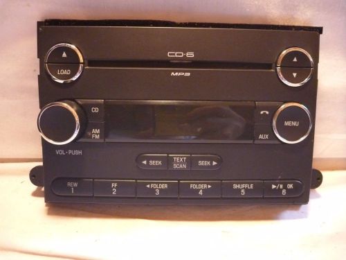 08 09 ford fusion milan expedition 6 cd mp3 face plate 8e5t-18c815-ag cy3078