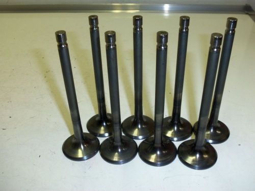 1.60 x 5/16 x 5.790 x 300 tip d titanium del west exh valves race sbc 112614-31