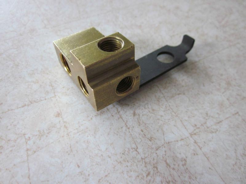 1964 1965 1966 GTO CHEVELLE OLDS 442 BUICK SKYLARK BRAKE BRASS DISTRIBUTION TEE, US $35.00, image 2