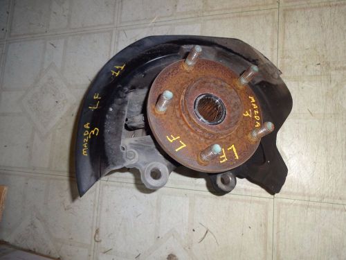 10 11 12 13 mazda 3 l. front spindle knuckle abs